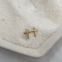 Cross Stud Earrings