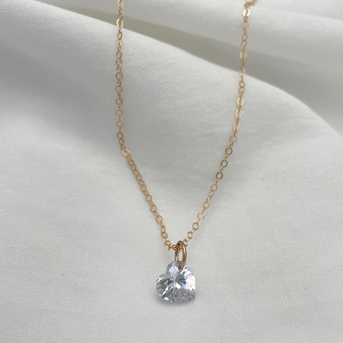 Crystal Heart Pinprick Necklace – IsabelleGraceJewelry