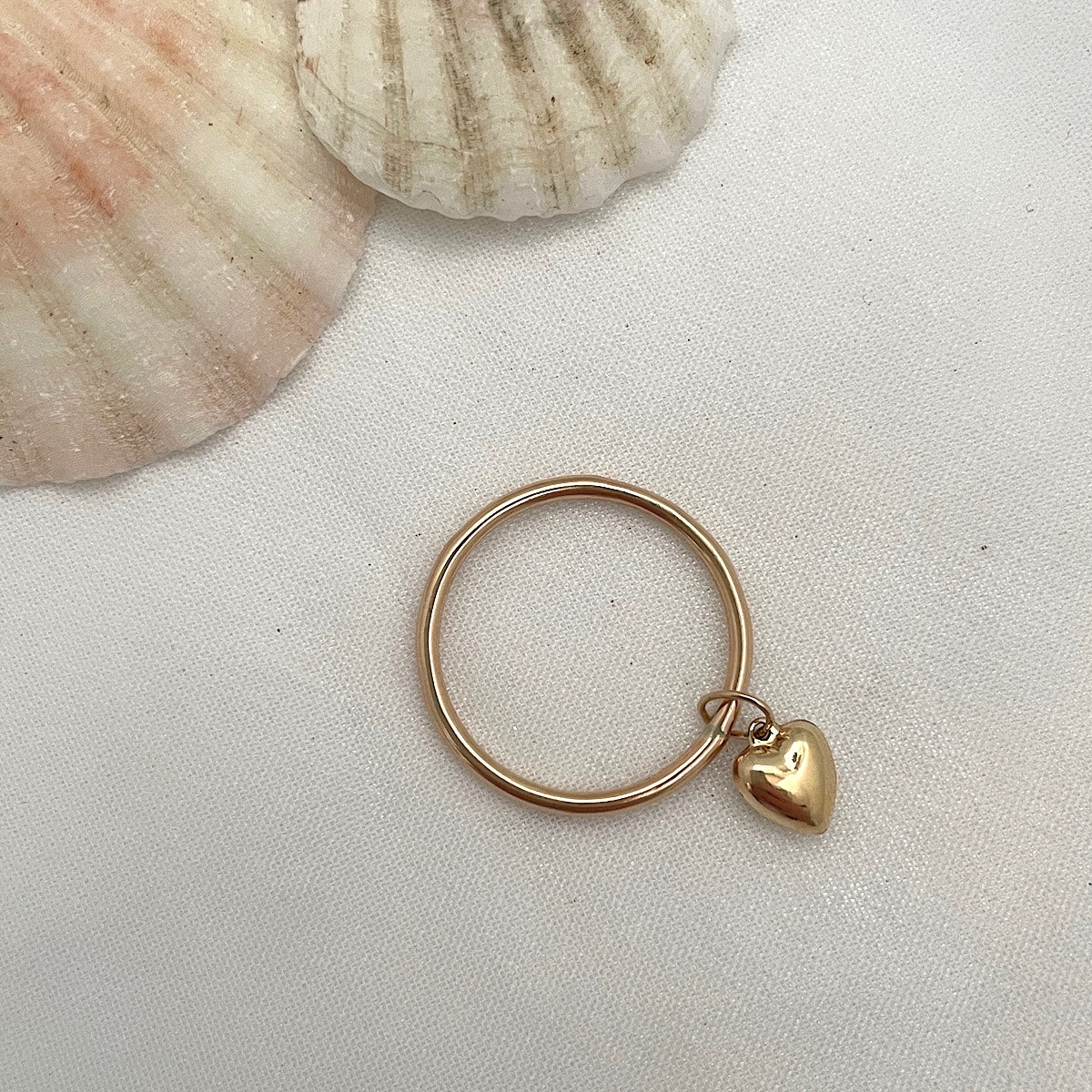 Dangling Heart Ring