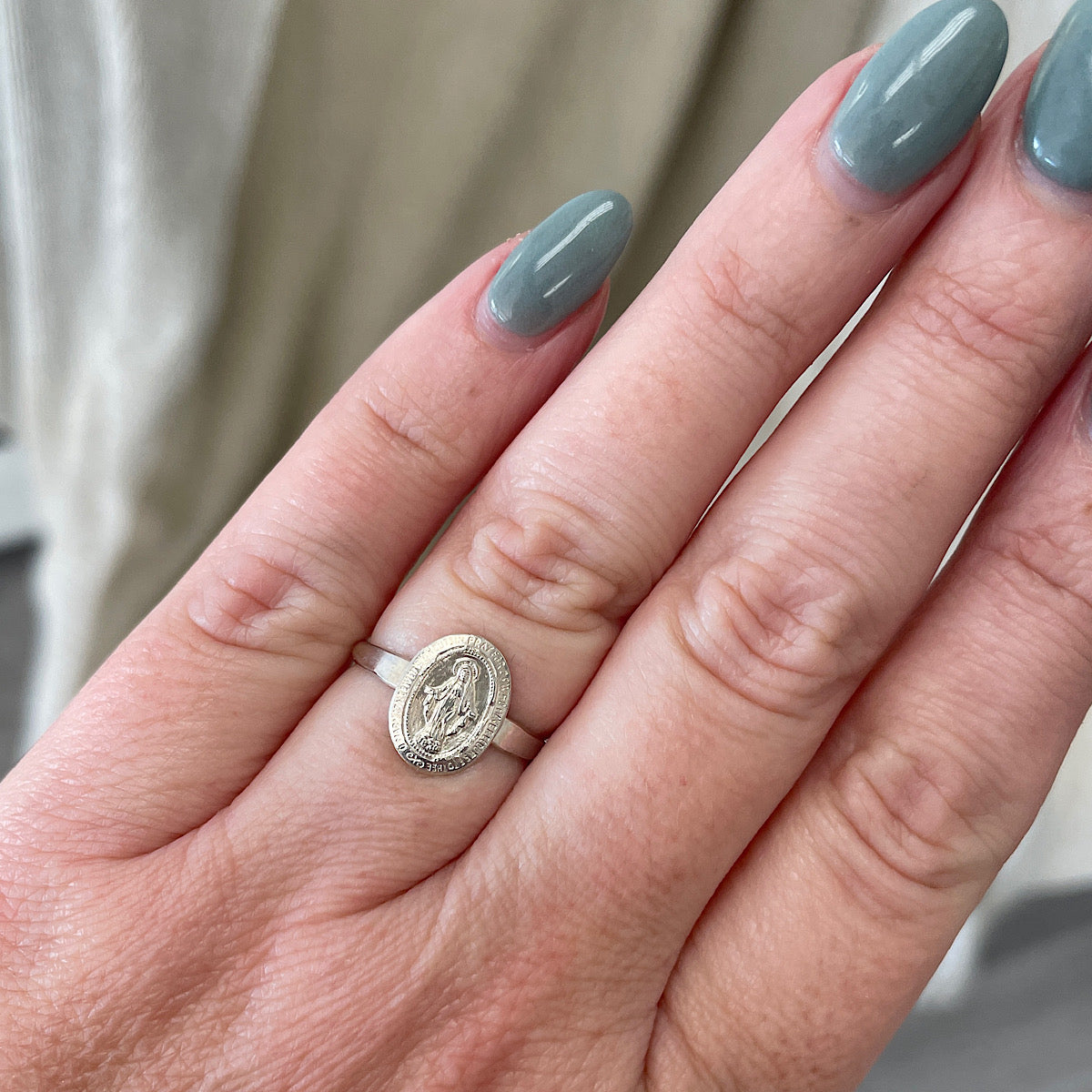 Miraculous Medal Ring