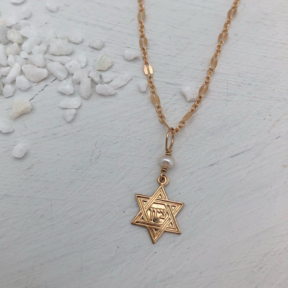 Star of David Dainty Necklace